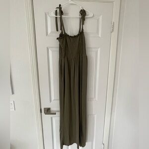 Amaryllis Apparel Olive Jumpsuit